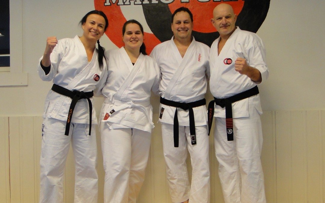 Få, men ivrige medlemmer på årets siste trening