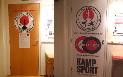 Ny dør inn til dojo