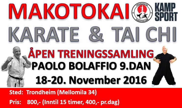Samling med Paolo Bolaffio 9.dan 18-20.Nov 2016