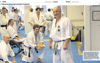 Avisartikkel i Adressa om klubben og Paolo Bolaffio