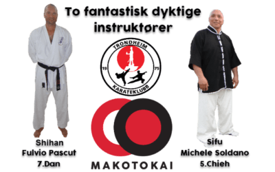 Åpen treningssamling med Shihan Fulvio Pascut og Sifu Michele Soldano 18-20.jan 2019