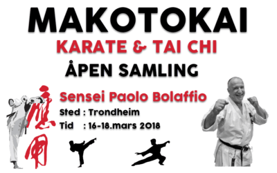 Ny samling med Sensei Paolo Bolaffio 9.dan