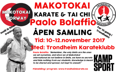 Treningssamling med Paolo Bolaffio 9.dan