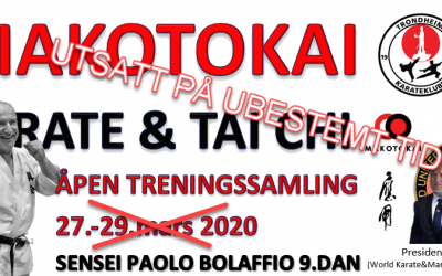 Åpen treningssamling med Paolo Bolaffio 9.DAN