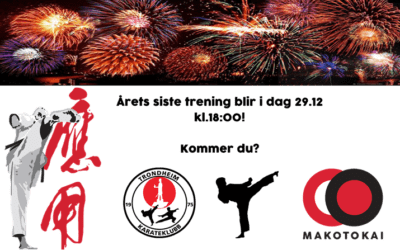 Siste trening i 2017