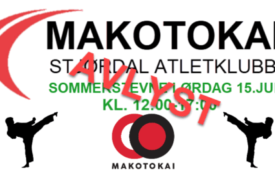 SOMMERSTEVNE LØRDAG 15.JUNI KL.12:00 INKLUDERT KNØTTECUP ER AVLYST
